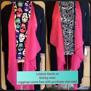 Lularoe xs Sarah, m. Shirley,  *b&w leggings sold!
